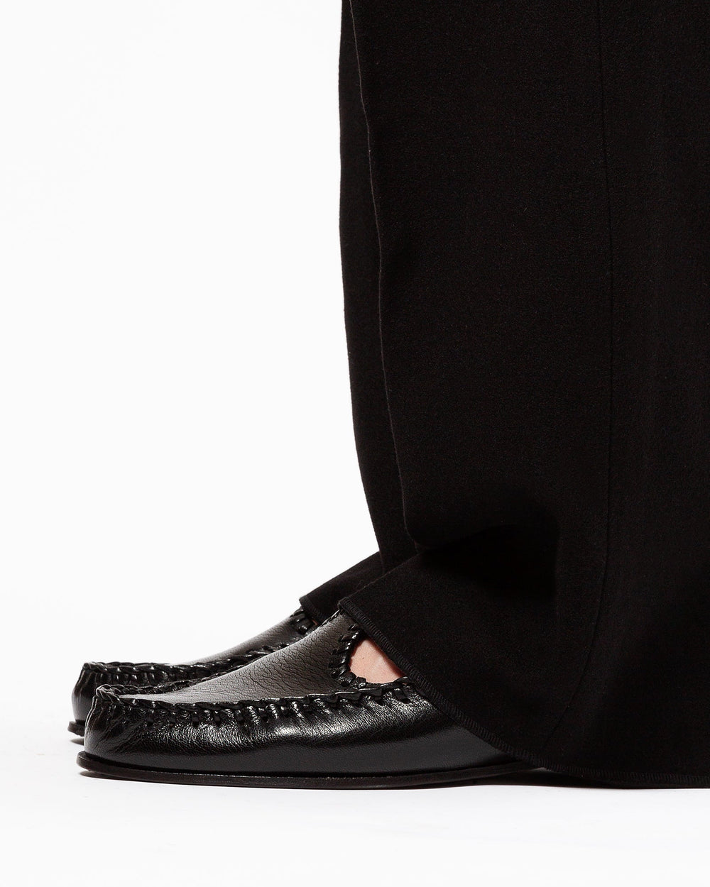 ALCOVER SUPPLE SHINY - Braided Seams T-bar Loafer