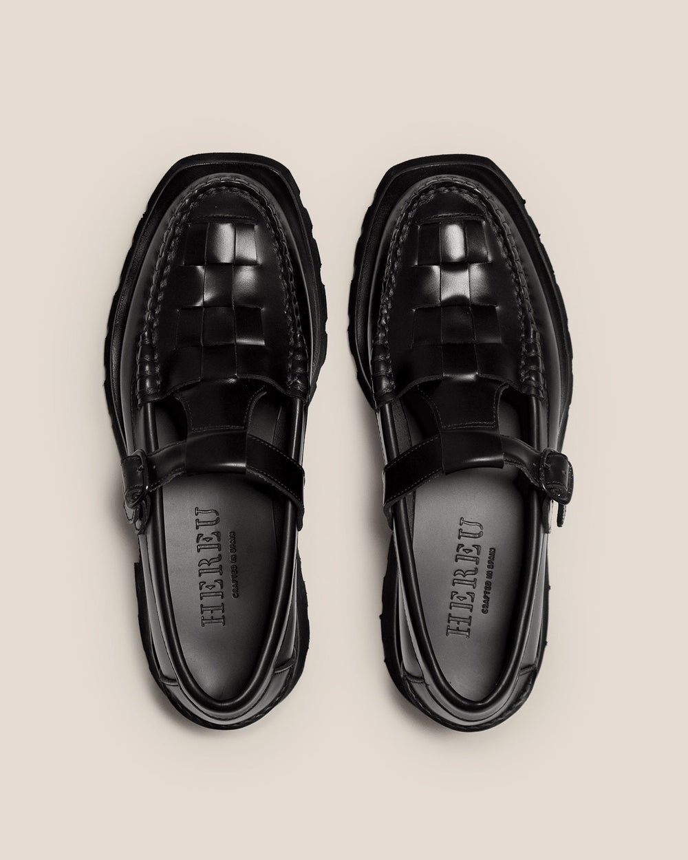 SOLLER SPORT - Tread Sole T-Bar Loafer