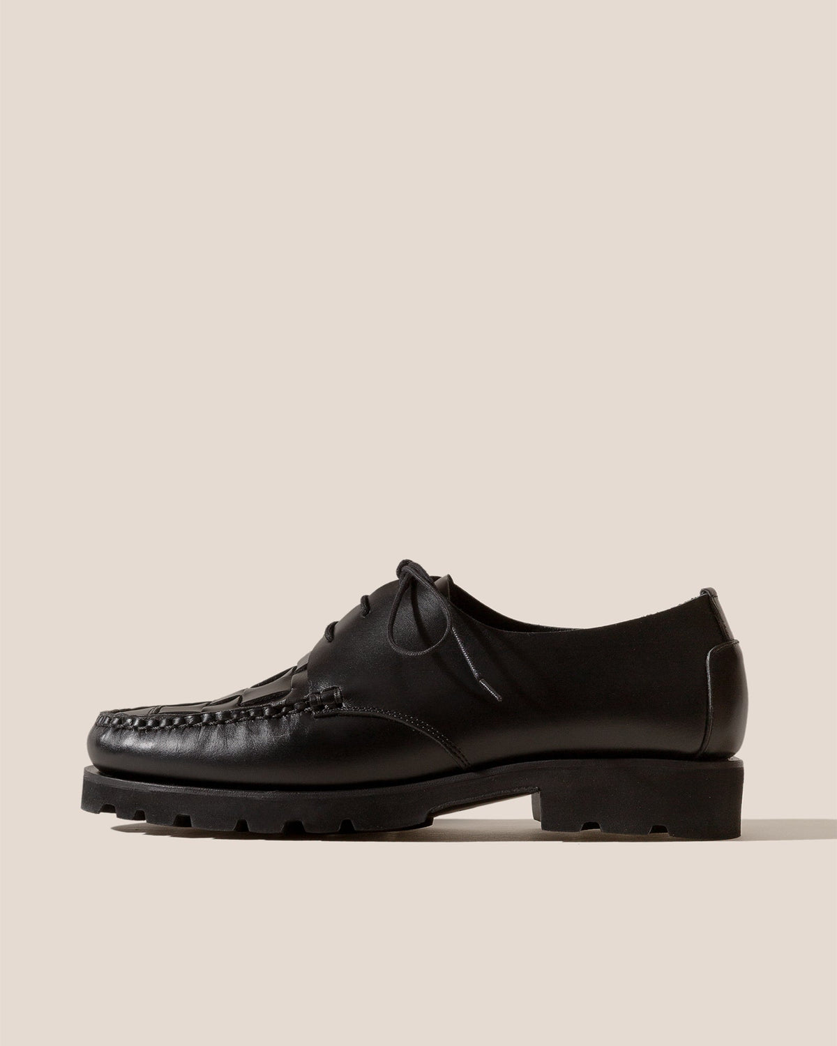 COLOM SPORT VEG TAN - Interwoven Detail Lace-up Loafer