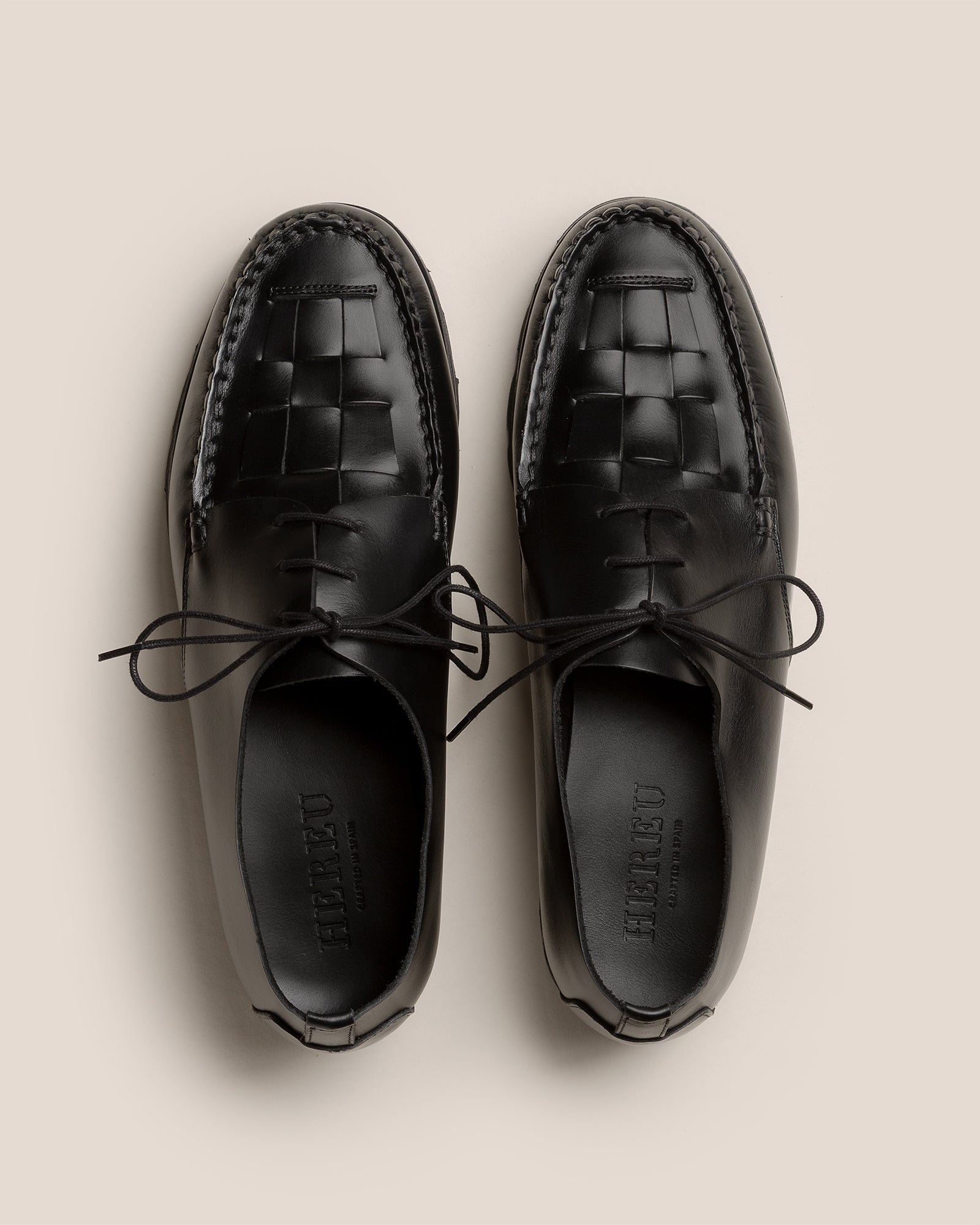 COLOM SPORT VEG TAN - Interwoven Detail Lace-up Loafer