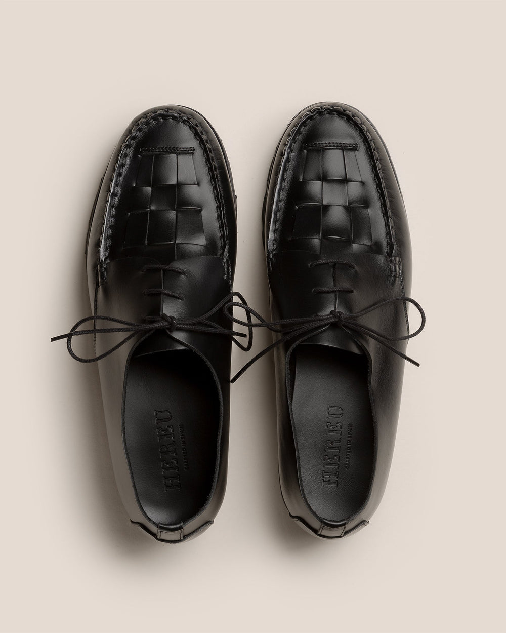 COLOM SPORT VEG TAN - Interwoven Detail Lace-up Loafer