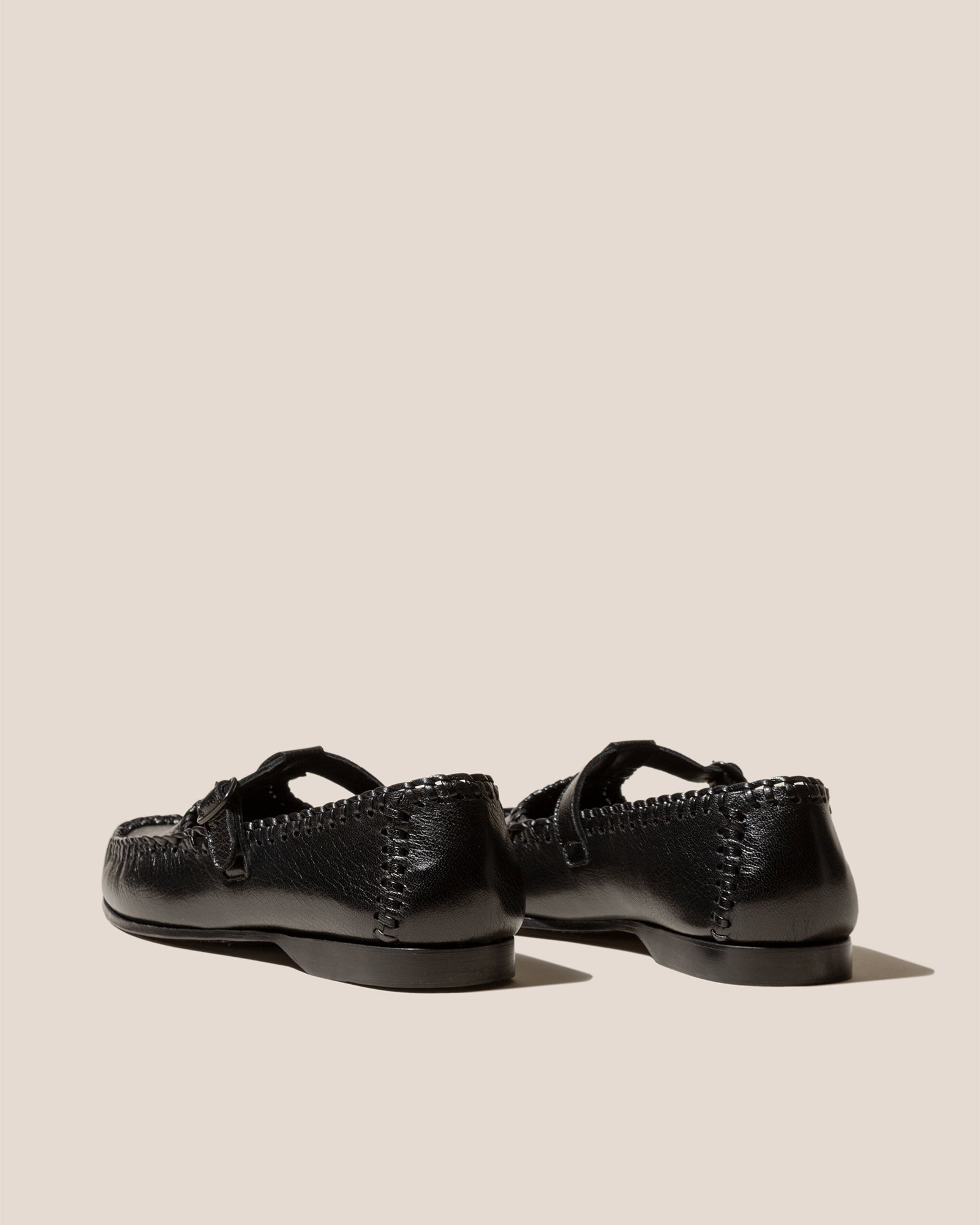 ALCOVER SUPPLE SHINY - Braided Seams T-bar Loafer