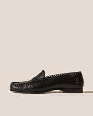 SASTRE SUPPLE SHINY - Braided Seams Slip-On Loafer