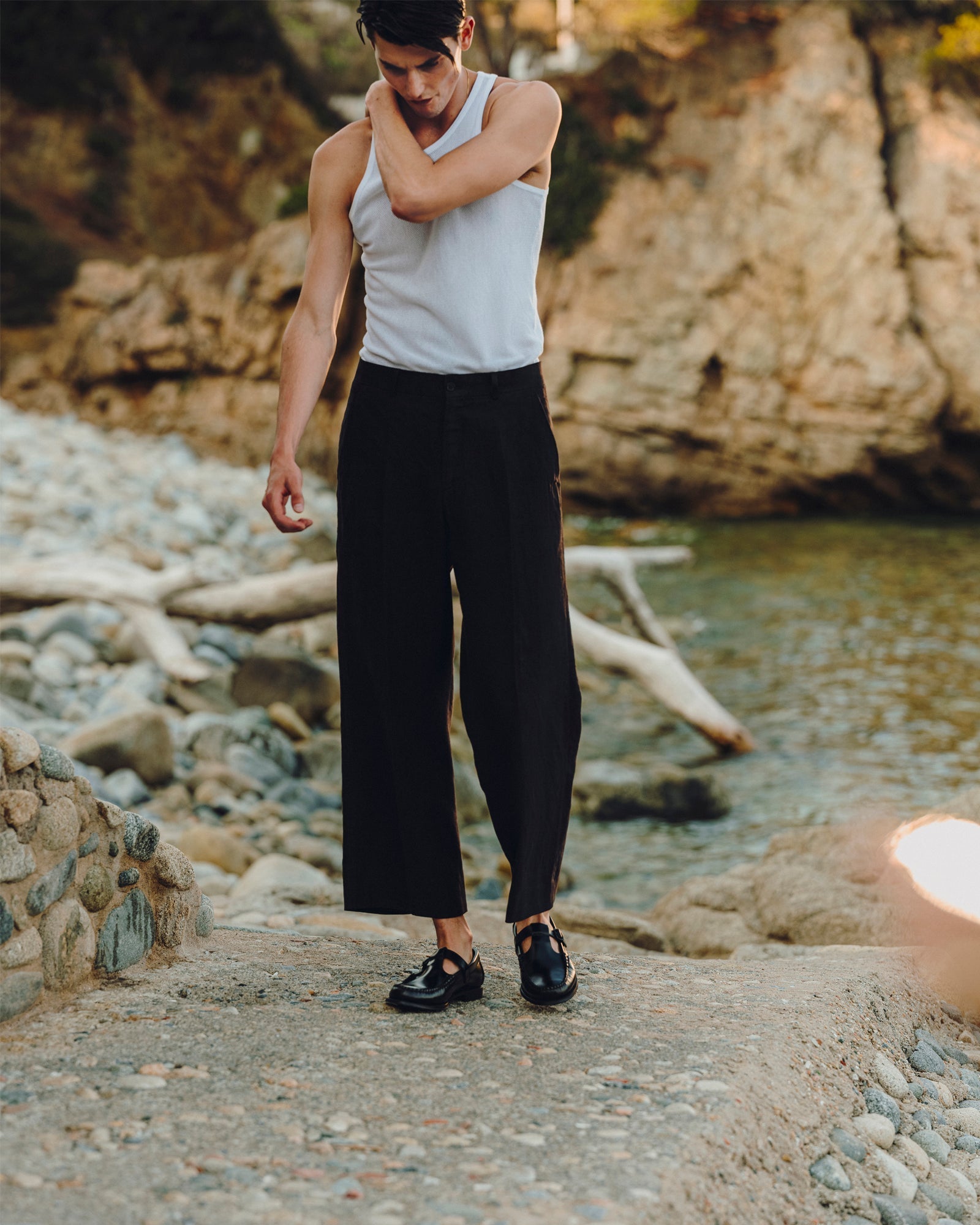 ALBER - T-bar Loafer