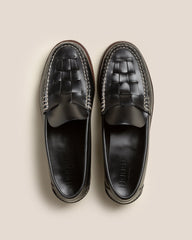 NOMBELA VEG TAN - Interwoven Detail Slip-On Loafer