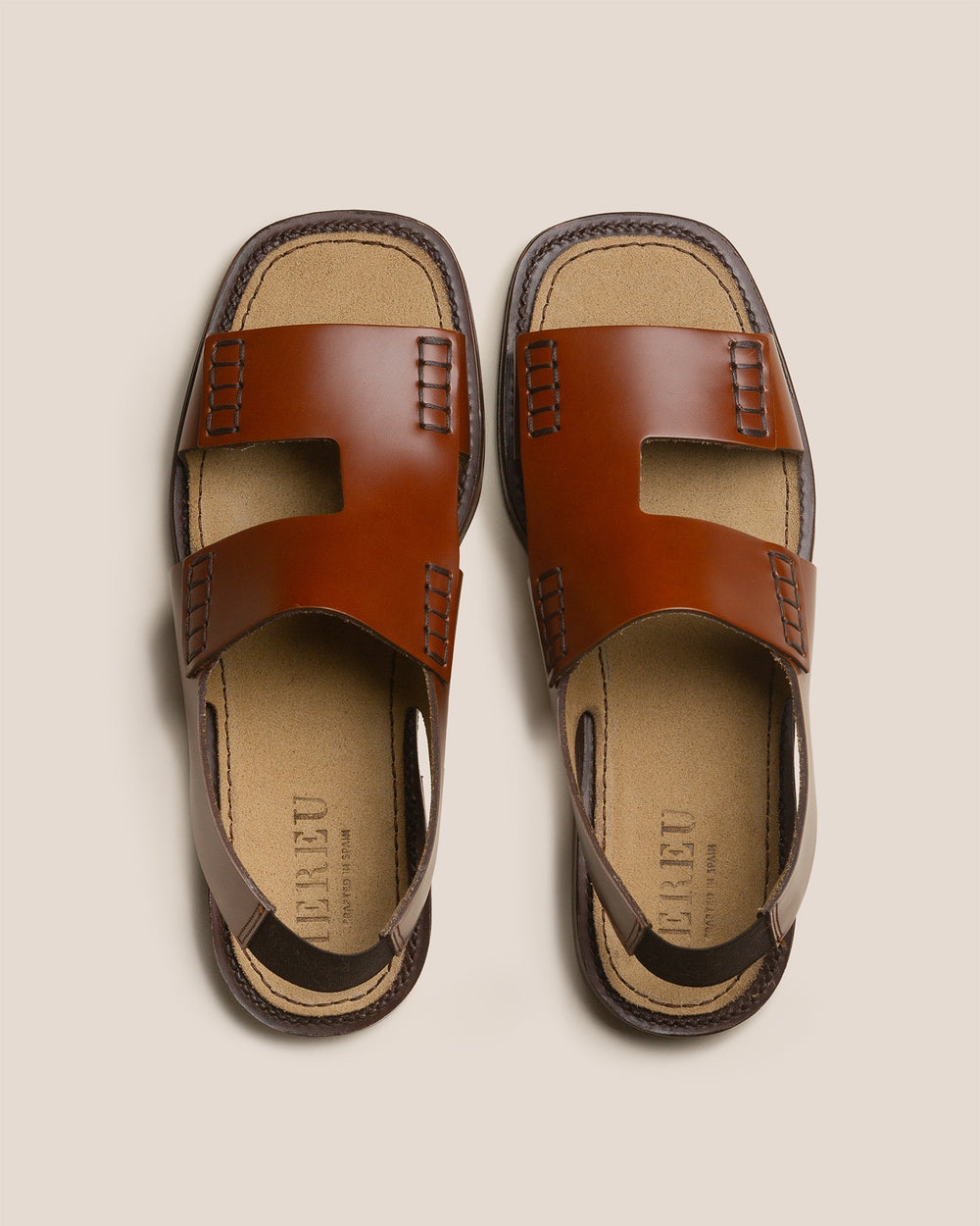LLAUT SQUARE - Slingback Loafer Sandal