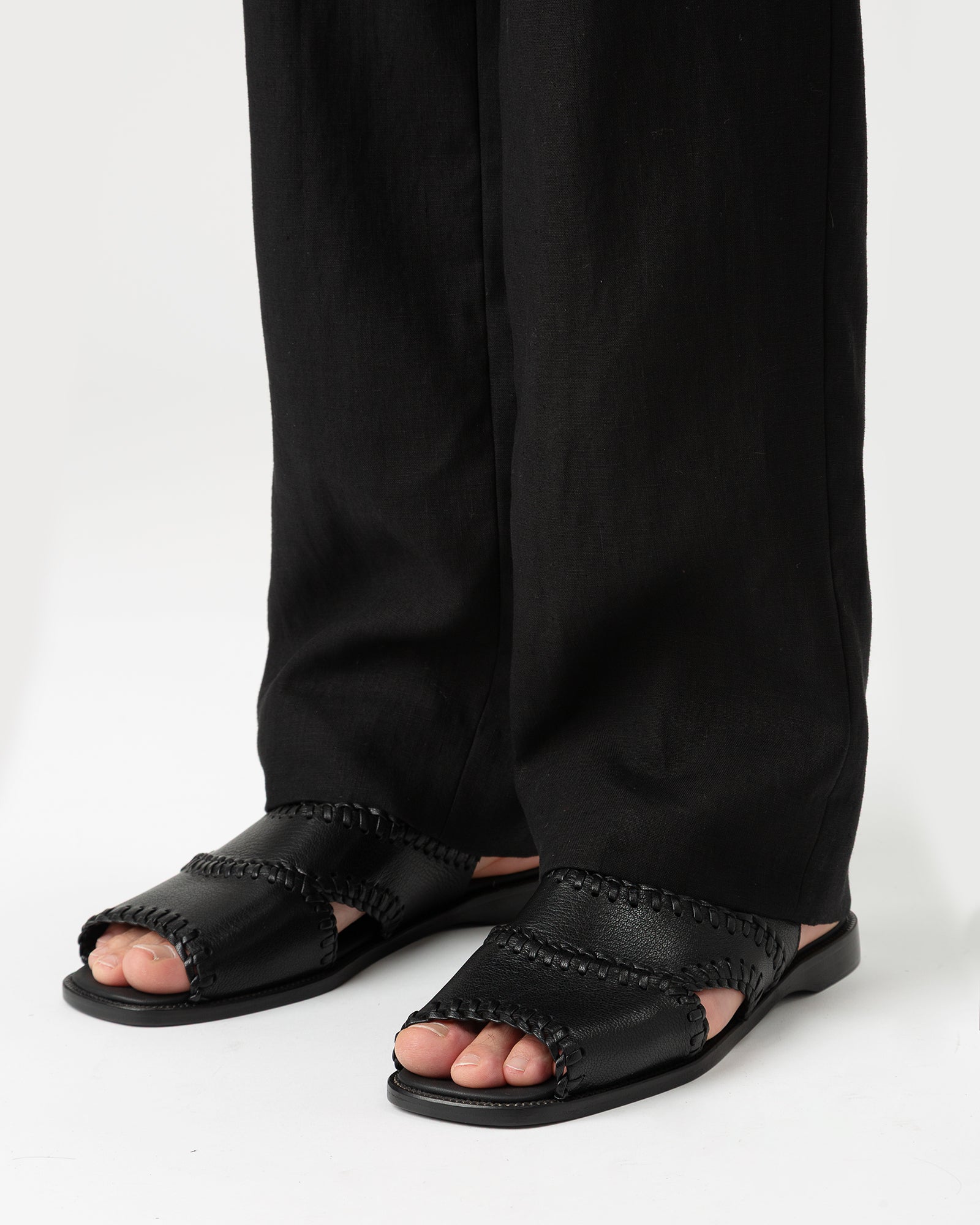 SASTRE SANDAL - Braided Seam Sandal