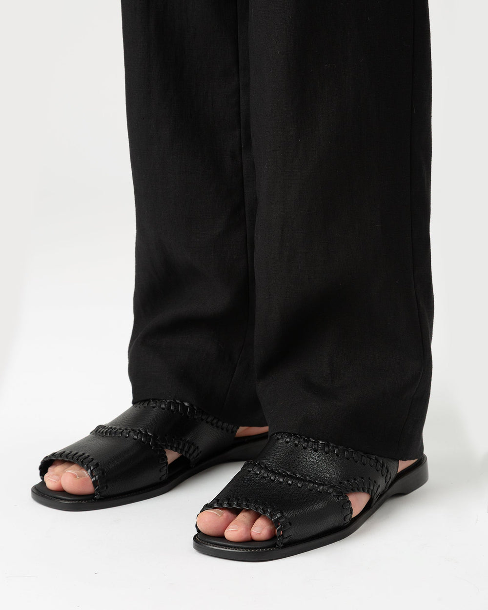 SASTRE SANDAL - Braided Seam Sandal