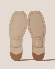 ALARO SUEDE - Square-Toe T-bar Sandal