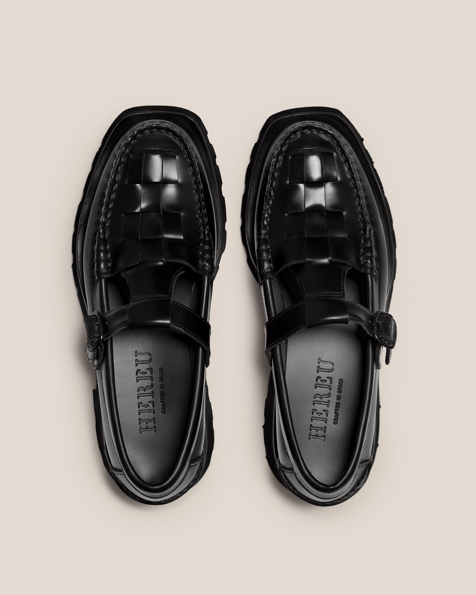 SOLLER SPORT - Tread Sole T-Bar Loafer