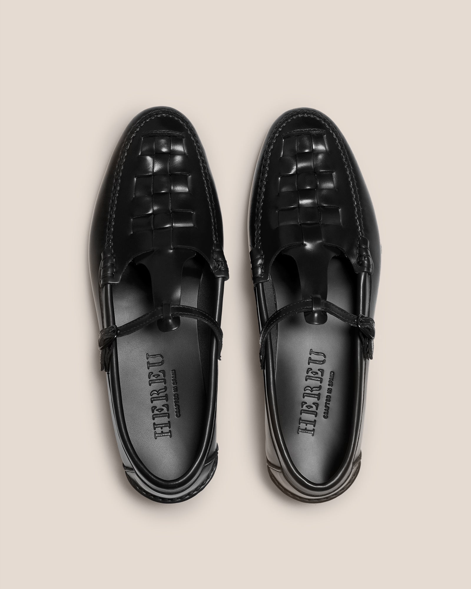 MAQUEDA - Interwoven T-Bar Loafer