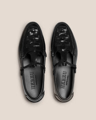 MAQUEDA - Interwoven T-Bar Loafer