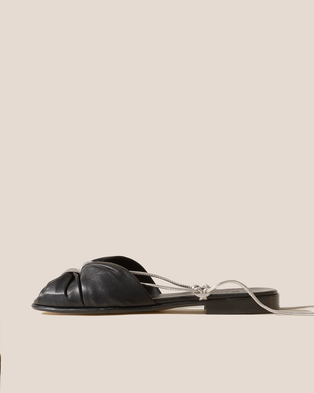 NUAT - Ruched Lace-up Sandal
